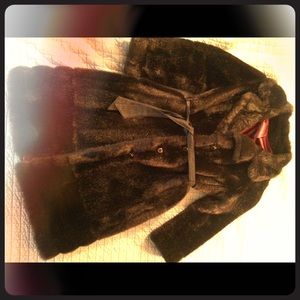 Vintage Faux Fur Coat